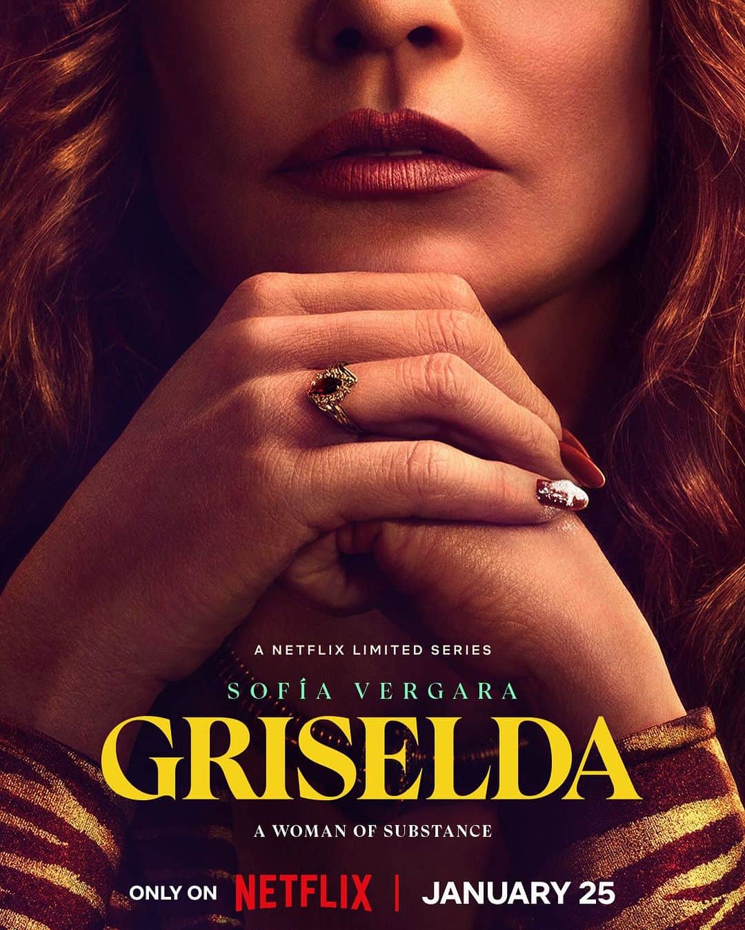 ソフィア・ベルガラのインスタグラム：「January 25. Only on @netflix」