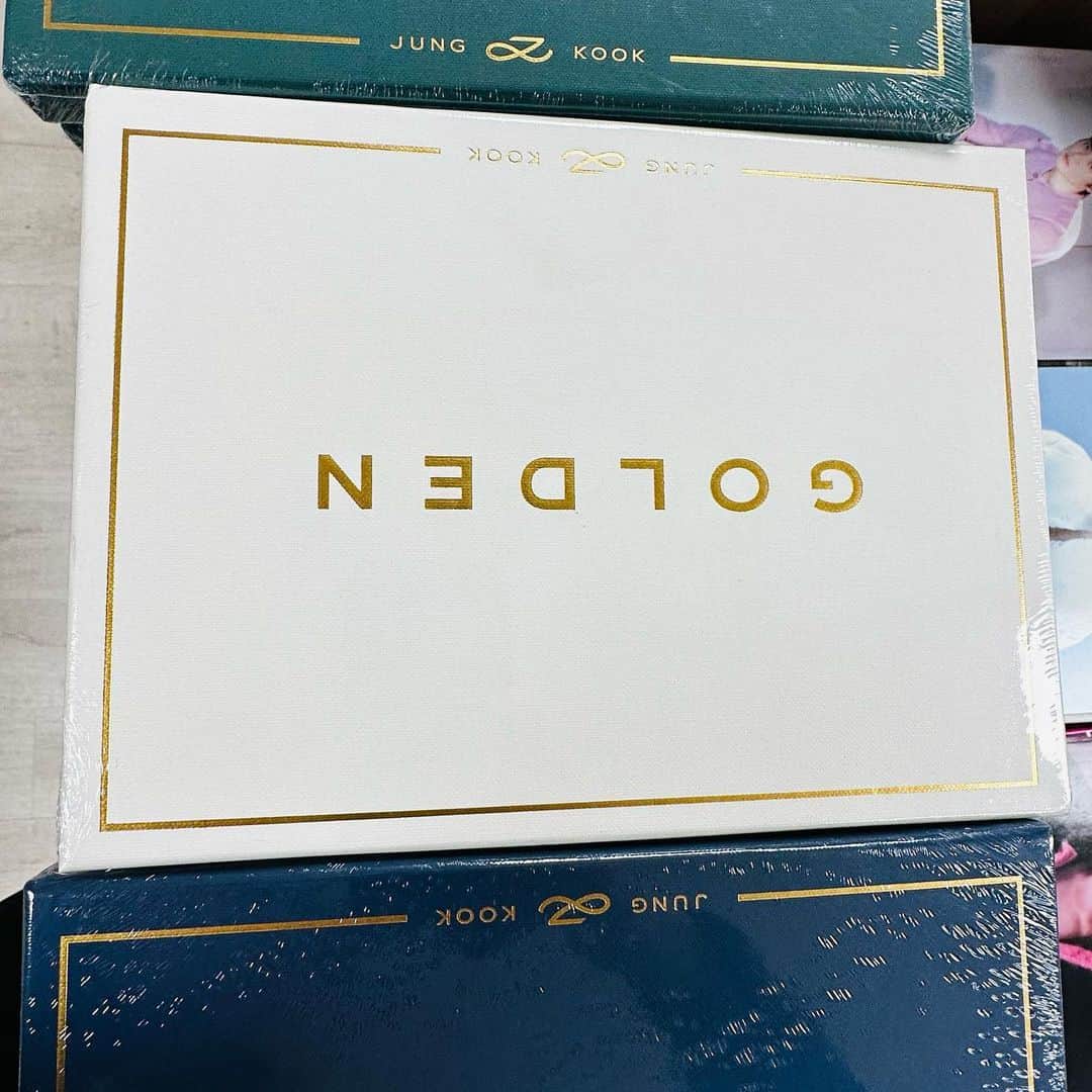 allkpopTHESHOPのインスタグラム：「#jungkook #golden albums are shipping out today!」