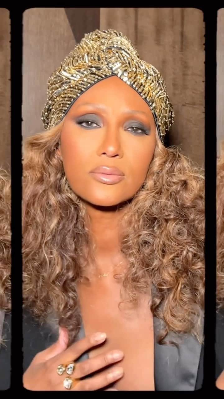 のインスタグラム：「#FBF 2022 @bravhowwhl  Makeup @kilprity Hair @nicky_b_on_hair   #IMANarchive」