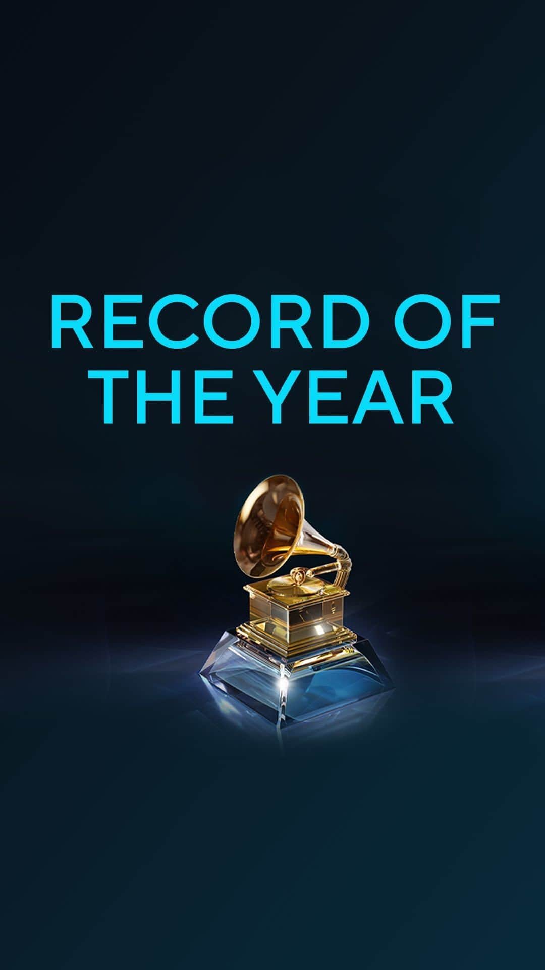 The GRAMMYsのインスタグラム：「Congratulations 66th #GRAMMYs Record Of The Year nominees! This category represents the best overall achievement in music recording, including the performance, production, and engineering.   🎵 “Worship” (@jonbatiste) - Jon Batiste, Jon Bellion, Pete Nappi & Tenroc, producers; Serban Ghenea & Pete Nappi, engineers/mixers; Chris Gehringer, mastering engineer.  🎵 “Not Strong Enough” (@xboygeniusx) - boygenius & Catherine Marks, producers; Owen Lantz,Catherine Marks, Mike Mogis, Bobby Mota, Kaushlesh “Garry” Purohit & Sarah Tudzin, engineers/mixers; Pat Sullivan, mastering engineer.  🎵 “Flowers” (@mileycyrus) - Kid Harpoon & Tyler Johnson, producers; Michael Pollack, Brian Rajaratnam & Mark “Spike” Stent, engineers/mixers; Joe LaPorta, mastering engineer.  🎵 “What Was I Made For?” [From The Motion Picture “Barbie”] (@billieeilish) -  Billie Eilish & FINNEAS, producers; Billie Eilish, Rob Kinelski & FINNEAS, engineers/mixers; Chris Gehringer, mastering engineer.  🎵 “On My Mama” (@victoriamonet) - Deputy, Dernst Emile II & Jeff Gitelman, producers; Patrizio Pigliapoco & Todd Robinson, engineers/mixers; Colin Leonard, mastering engineer.  🎵 “Vampire” (@oliviarodrigo) - Dan Nigro, producer; Serban Ghenea, Michael Harris, Chris Kasych, Daniel Nigro & Dan Viafore, engineers/mixers; Randy Merrill, mastering engineer.  🎵 “Anti-Hero” (@taylorswift) - Jack Antonoff & Taylor Swift, producers; Jack Antonoff, Serban Ghenea, Laura Sisk & Lorenzo Wolff, engineers/mixers; Randy Merrill, mastering engineer.  🎵” Kill Bill” (@sza) - Rob Bisel & Carter Lang, producers; Rob Bisel, engineer/mixer; Dale Becker, mastering engineer.  🎤 View the full GRAMMY nominations list on GRAMMY.com or click the link in our bio, and watch the GRAMMY Awards on Feb. 4, 2024 on @CBStv.」