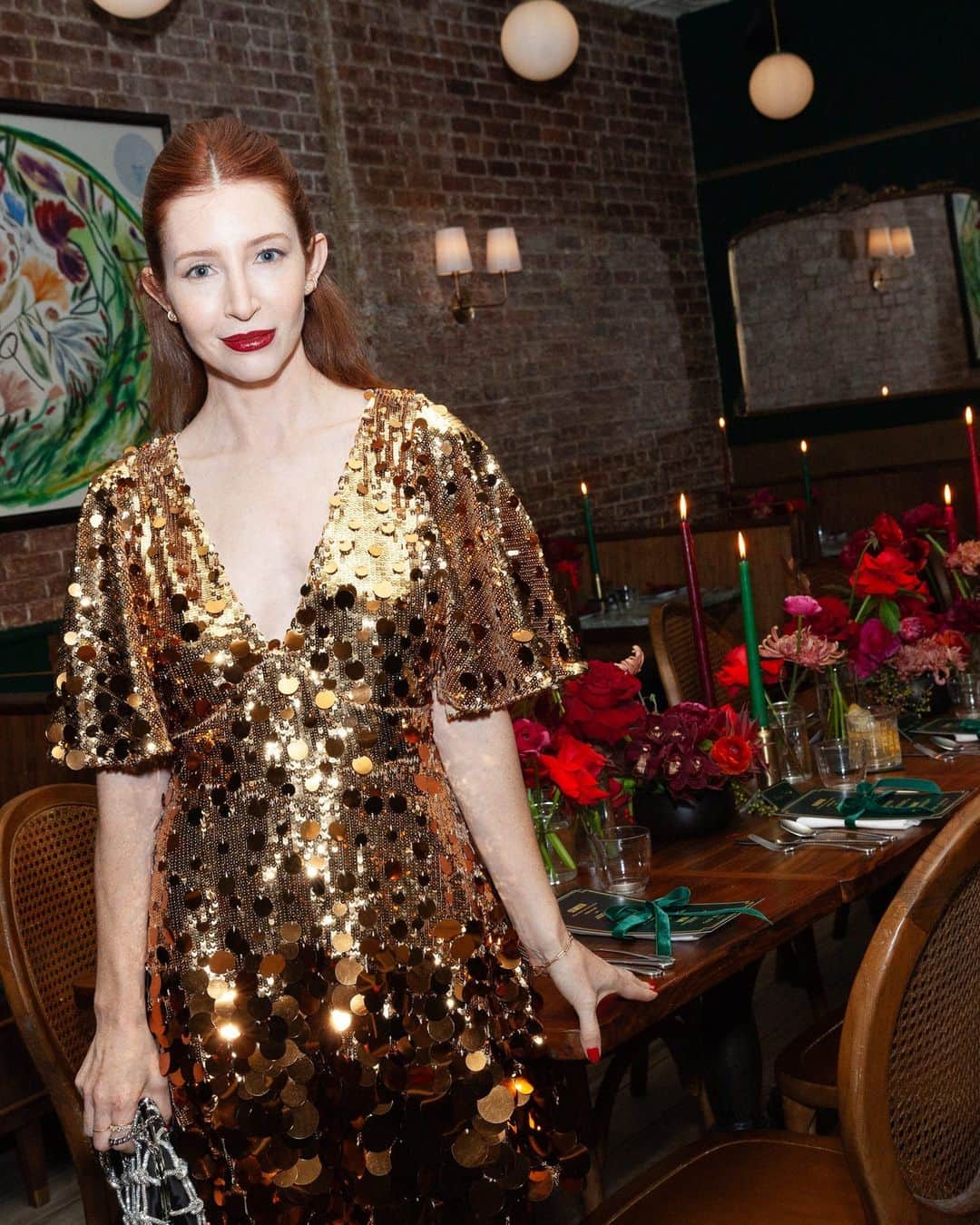 Ted Bakerのインスタグラム：「Well, this is how you throw a party.  Curated by celebrity stylist @sarahslutsky, we invited some of her most fashionable New York-based friends to celebrate the launch of A Grand Good Time. Everyone wore their favourite looks from our new partywear collection - which one's yours? #TedBaker #AGrandGoodTime」