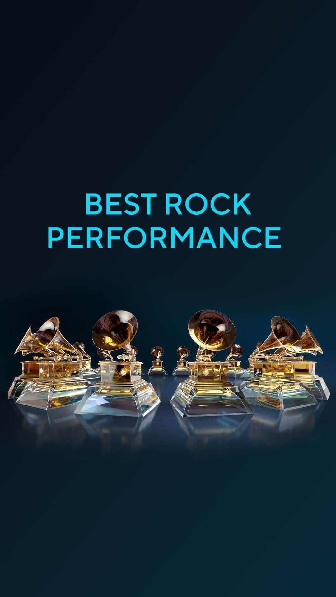 The GRAMMYsのインスタグラム：「Congratulations 66th #GRAMMYs Best Rock Performance nominees!   🎵 @arcticmonkeys - “Sculptures Of Anything Goes”  🎵 @blackpumas - “More Than A Love Song”  🎵 @xboygeniusx - “Not Strong Enough”  🎵 @foofighters - “Rescued”  🎵 @metallica - “Lux Æterna”  🎤 View the full GRAMMY nominations list on GRAMMY.com or click the link in our bio, and watch the GRAMMY Awards on Feb. 4, 2024 on @CBStv.」