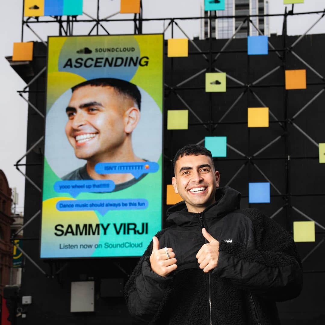 サウンドクラウドのインスタグラム：「Check out this month's #Ascending artist, @sammyvirji and listen to his latest track, “If U Need It” now at the link in bio 🔗」