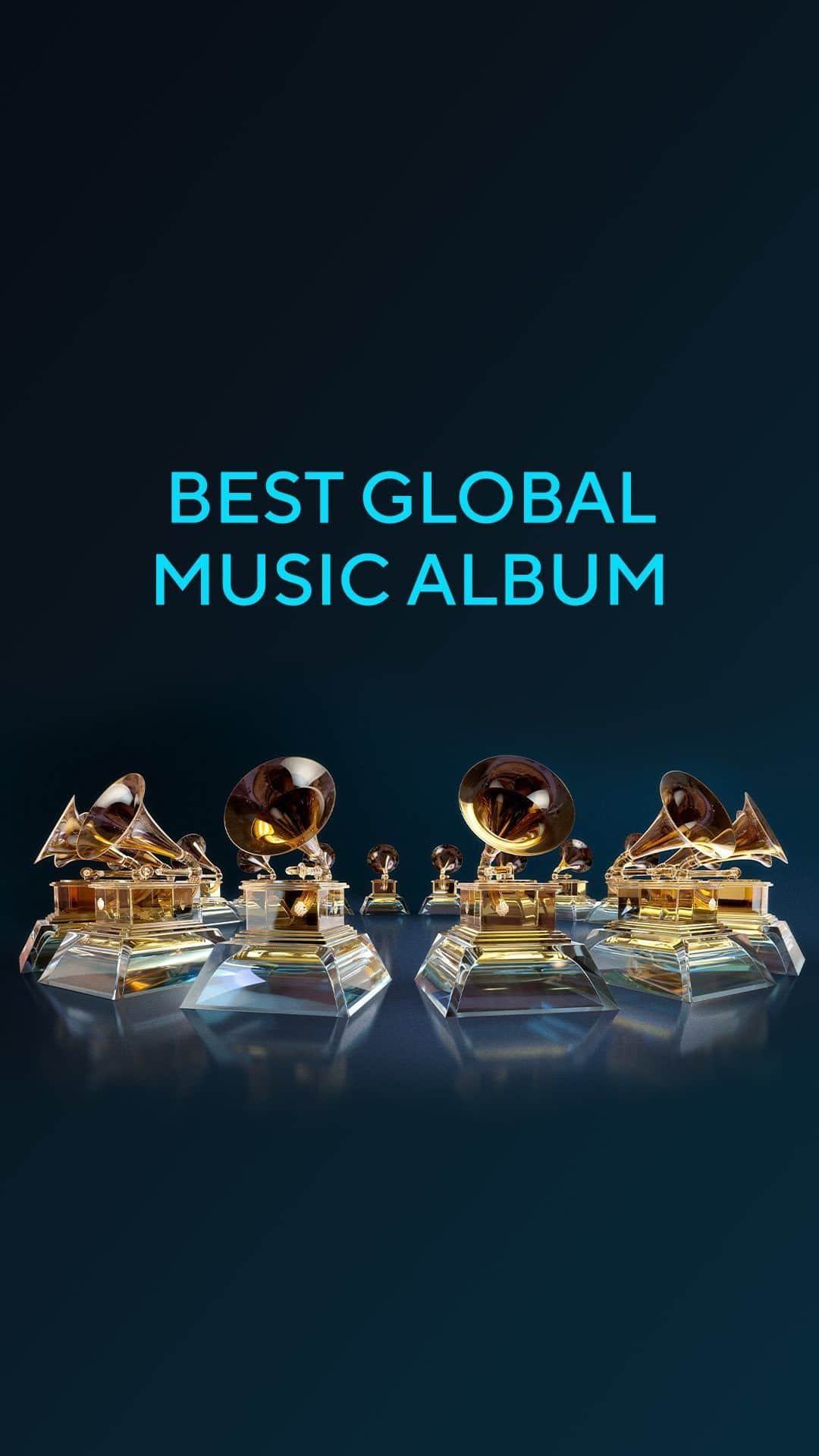 The GRAMMYsのインスタグラム：「Congratulations 66th #GRAMMYs Best Global Music Album nominees!  🎵 @susana_baca_oficial - ‘Epifanías’  🎵 @bokantemusic - ‘History’  🎵 @burnaboygram - ‘I Told Them...’  🎵 @davido - ‘Timeless’  🎵 @shakti50tour - ‘This Moment’  🎤 View the full GRAMMY nominations list on GRAMMY.com or click the link in our bio, and watch the GRAMMY Awards on Feb. 4, 2024 on @CBStv.」