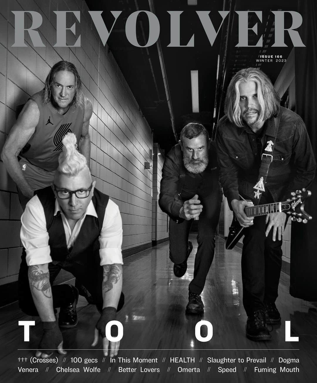 Revolverさんのインスタグラム写真 - (RevolverInstagram)「Unveiling the last of our Winter Issue covers — featuring the mighty TOOL, who we joined on their massive, ongoing North American tour.⁠ ⁠ Order the mag now, plus 'Fear Inoculum' on 3LP and stunning @jondix art prints inspired by the album, at the link in our bio.⁠ ⁠ 📸: @kristinburnsstudio」11月11日 2時02分 - revolvermag