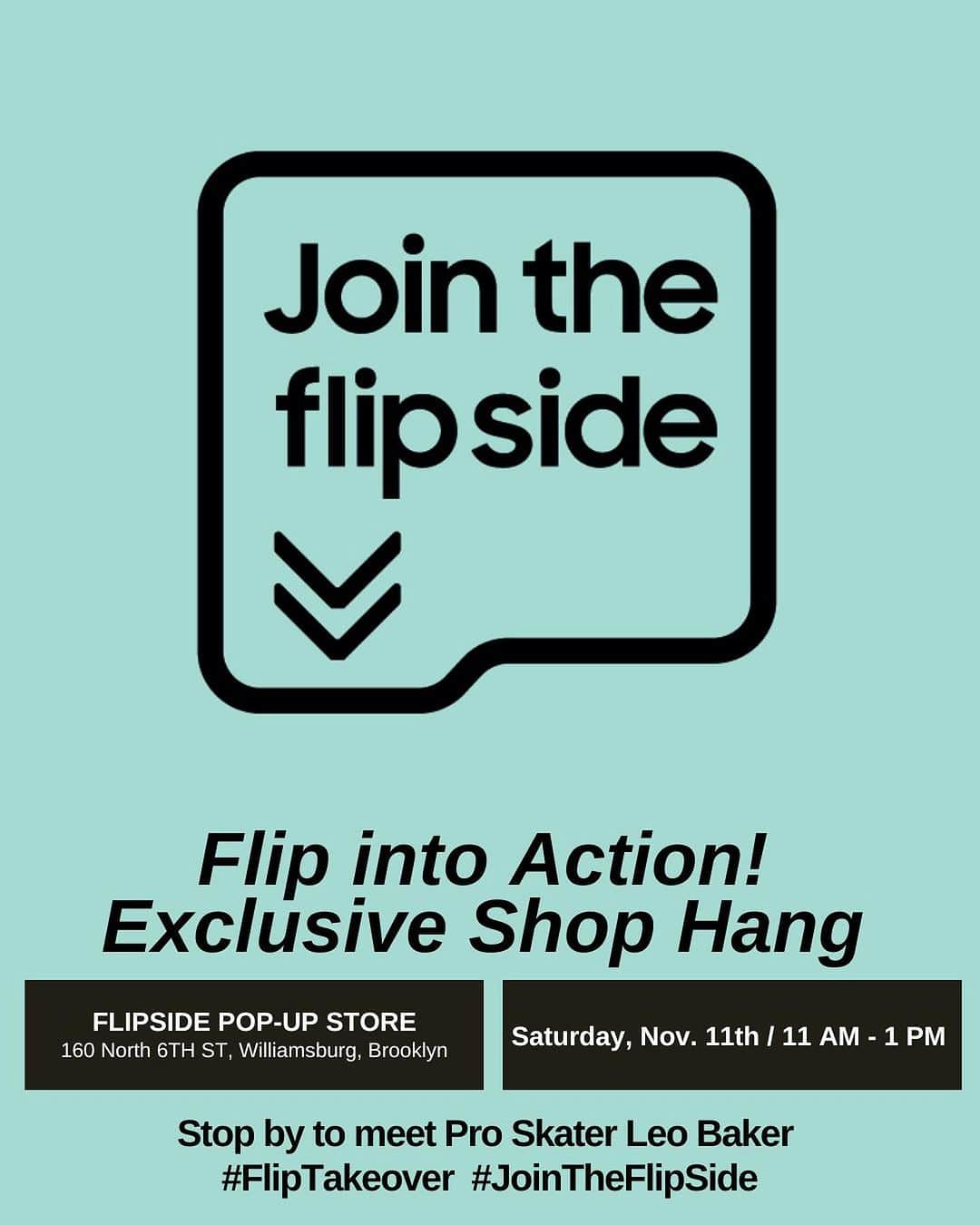 レイシー・ベイカーさんのインスタグラム写真 - (レイシー・ベイカーInstagram)「pull up and check out the new flipside pop up store ~ 160 N. 6th St. in wburg ~ me and @suminaynay will be there! pop up will be open until 11/30! don’t miss outttt  #FlipTakeover #JointheFlipSide ##GalaxyZFlip5 #SamsungPartner @samsungmobileusa @samsungus   @SamsungMobileUSA  #JoinTheFlipSide #GalaxyZFlip5 #SamsungPartner」11月11日 2時07分 - leo_baker