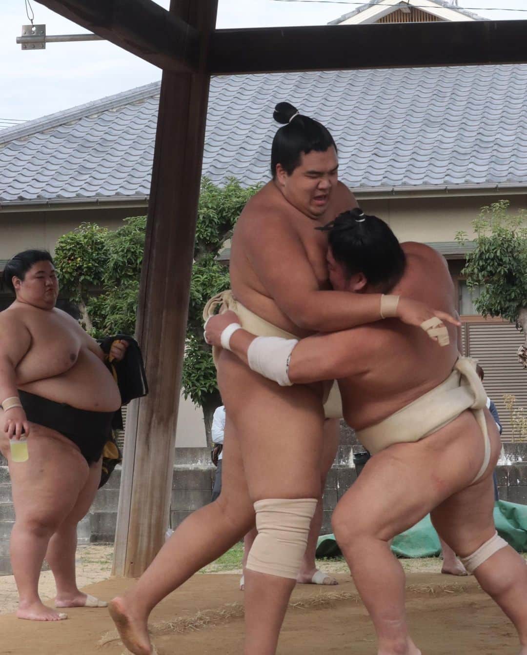 日本相撲協会さんのインスタグラム写真 - (日本相撲協会Instagram)「#時津風部屋　の稽古です。 この日は、#霧島　#大栄翔　#錦木　#北青鵬　が出稽古に。  稽古の様子は、日本相撲協会公式Twitter、公式YouTubeで紹介します。 大相撲九州場所は、11月12日に初日を迎えます。 是非、会場にお越し下さい！  #sumo #相撲 #力士 #大相撲 #お相撲さん #おすもうさん #sumo #japanphoto #sumowrestlers #japanculture #十一月場所　#九州場所　#福岡　#博多　#福岡国際センター　#正代　#時疾風」11月11日 2時35分 - sumokyokai