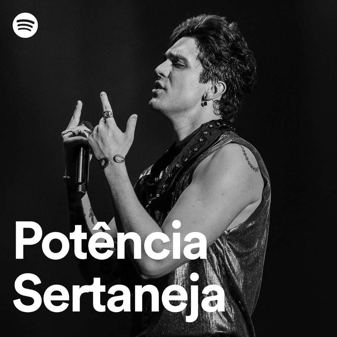 ルアン・サンタナのインスタグラム：「LUAN CITY 2.0 é capa da Potência Sertaneja, uma das principais playlists do @spotifybrasil 👑 o álbum completo está disponível, já ouviram?? 😍」