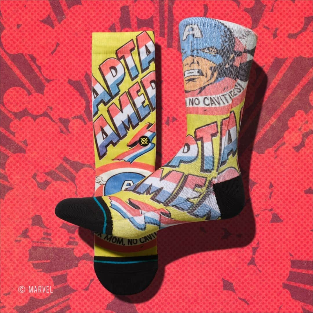 Stanceさんのインスタグラム写真 - (StanceInstagram)「Avengers assemble!⁠ ⁠ Gear up with an exclusive anniversary collection of Marvel's Avengers. Swing into action and get them now in our link in bio. 🔗⁠ ⁠ #stitcheddifferent #stancesocks #giftideas #happyholidays #marvel #avengers」11月11日 4時01分 - stanceofficial