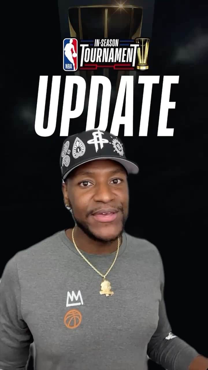 NBAのインスタグラム：「WE’RE BACK FOR NIGHT TWO...  @dakidgowie is here to get you up to speed on all things NBA In-Season Tournament before Group Play continues tonight on ESPN and the NBA App!」