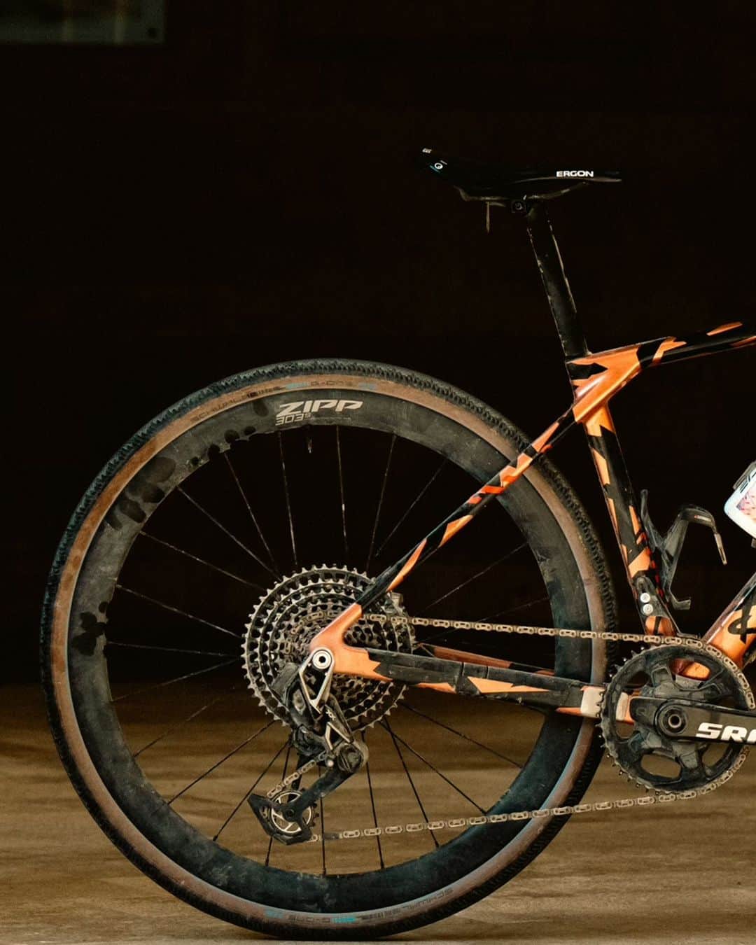 のインスタグラム：「@kasianiewiadoma94 took the rainbow stripes home aboard this 303 S equipped @canyon Grail CFR at this year's @ucigravelworldseries World Championships. The most accessible wheelset in our 303 family just also happens to have World Championship pedigree NBD. Learn more about how 303 S is making you faster at the LINK IN BIO. 📸  @carlo_anz」