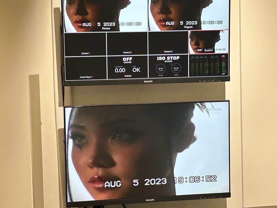 ハヤナ さんのインスタグラム写真 - (ハヤナ Instagram)「vision getting blurred on set」11月11日 4時29分 - iambebeyana