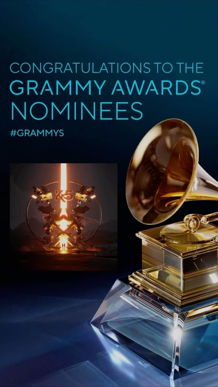 カスケイドのインスタグラム：「It’s honestly such an honor to be grouped with so many artists we respect. Thank you to @recordingacademy for recognizing the work we put into this album 🤝 ✨#Grammys」