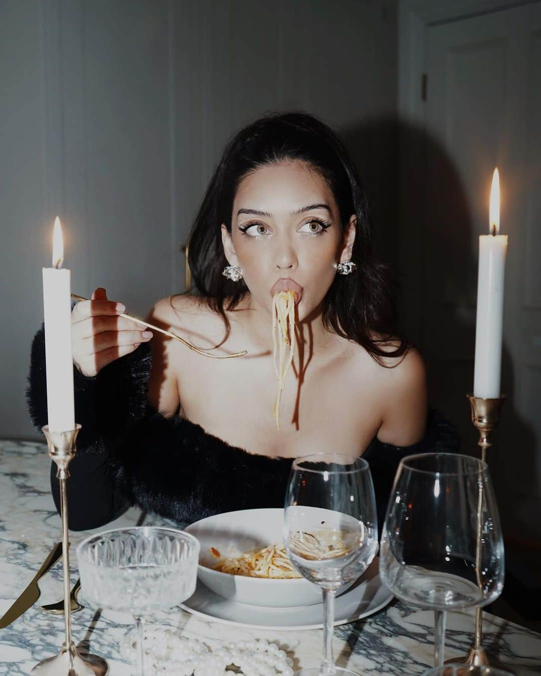 JANICE JOOSTEMAのインスタグラム：「🍝」