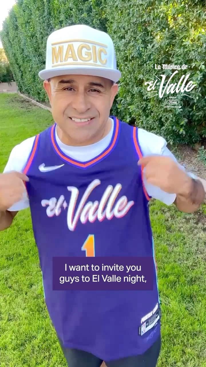 フェニックス・サンズのインスタグラム：「Our halftime concert series La Música del Valle begins tonight featuring @mcmagicofficial fueled by The @desertforddealers‼️  Be with us tonight.  El Valle | 🎟️ LINK IN BIO」