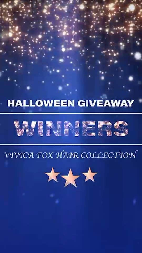 ヴィヴィカ・A・フォックスのインスタグラム：「TGIF DAWLINGS! SCREAMING CONGRATS TO OUR @VFoxHair COLLECTION "HALLOWEEN GIVEAWAY EVENT WINNERS! In 3rd place we had a tie between @__catface as "DevilLook" & @dallasdoll702 as "Zebra" 2nd place is @Itsjanayalove as "Snow White" & our GRAND PRICE WINNER IN 1ST PLACE is the FAB @ifoxwithmakeup_ as "Rainbow Skeleton" Thankx to all who entered! U ROCK! Winners will be contacted directly! #LifeIsGood #GodIsGood #Blessed #Respect #VivicaFoxHair #TeamVivica #TeamFox #MyGrindDontStop #LegitimateCareers #BossMoves #LoveWins #SpokesWoman #HALLOWEEN #ClassicBadChick 🔥🖤💙💖🤴🏾👸🏽🤑🎃🔥」