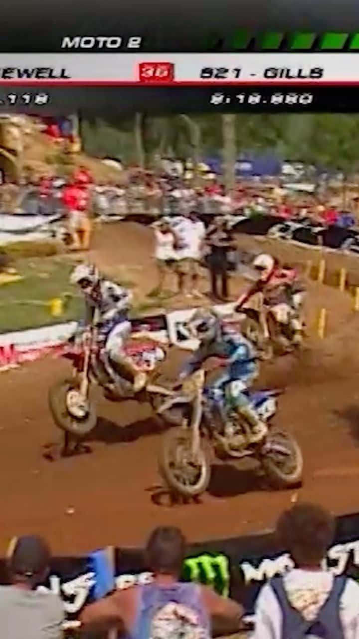 のインスタグラム：「Who remembers this one from @buddscreekmx 2007⁉️ Josh Grant, Jason Lawrence and Ryan Dungey absolutely going at it in 250 Moto 2 ➡️ Head over to the Racer X Video Vault and relive the whole Moto 📺 #RacerXVideoVault」
