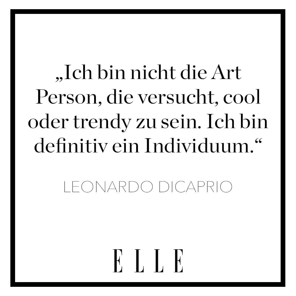 ELLE Germanyのインスタグラム：「Happy Birthday, Leonardo DiCaprio! Der Schauspieler wird heute 49 Jahre alt. ✨  #quotes #zitate #leonardodicaprio」