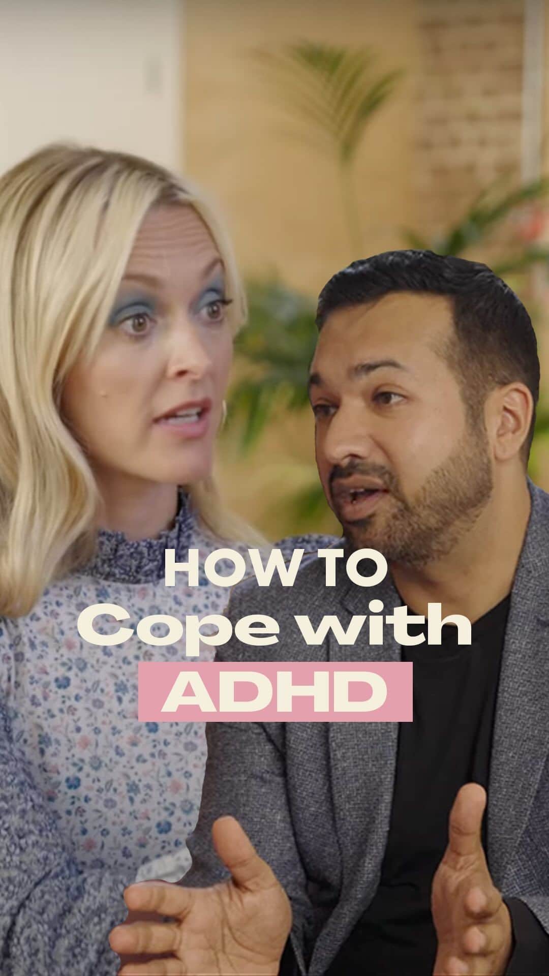ファーン・コットンのインスタグラム：「How to Cope with ADHD 💭 In our latest YouTube video we unpack tips with Dr. Shy Mashru (from @privatetherapyclinic) to help navigate the ADHD journey. We’re breaking down the strategies to embrace the unique ADHD perspective. Link in bio to watch this episode and the full series…」