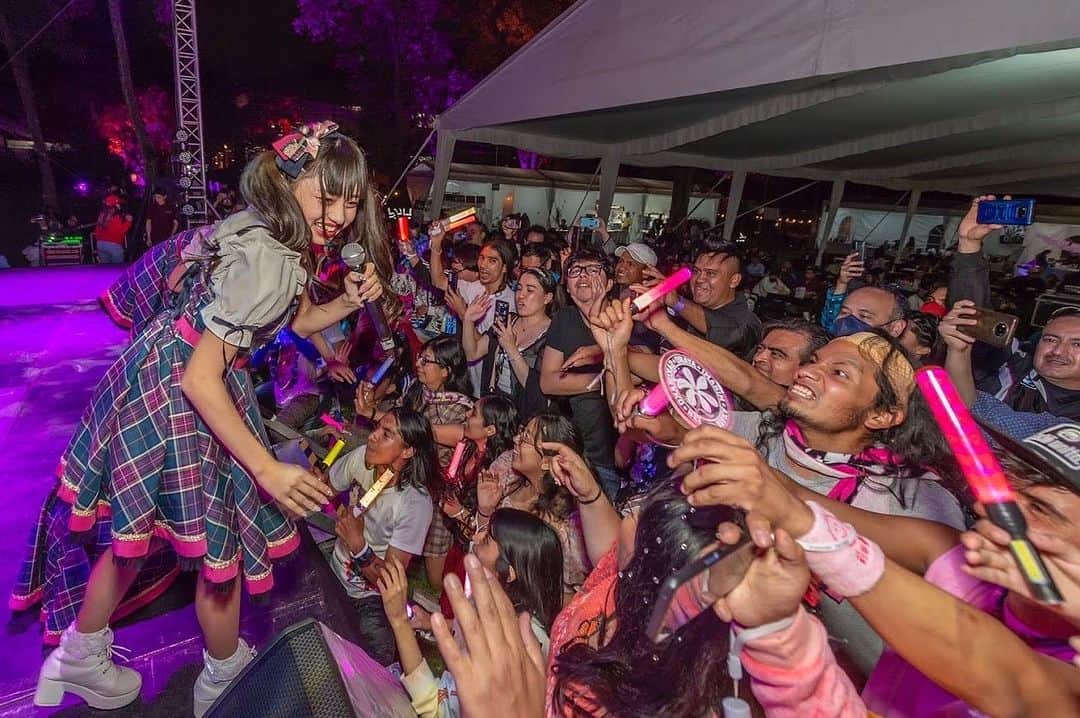 delaのインスタグラム：「🔷18 de Noviembre(sab) 🔷19 de Noviembre(dom) 🔷20 de Noviembre(lun)  El cuarto concierto en México🇲🇽 de DELA‼️ Programado para "Aki matsuri(festival de otoño)" en la Ciudad de México 3 días 6 presentaciones! 🌟   Representante: Nozomi Imada,Nanaha Matsushima, Minami Fujimoto,Hinano Goto」