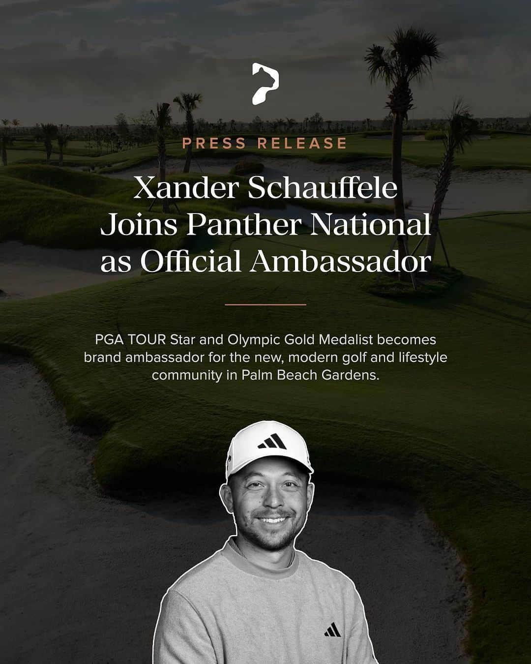 ザンダー・シャウフェレさんのインスタグラム写真 - (ザンダー・シャウフェレInstagram)「We’re excited to announce that Xander Schauffele is now an official ambassador for Panther National. Welcome to the Panther Team, @xanderschauffele!  #PantherNational #ModernGolfCommunity #NorthPalmBeach #FloridaGolf #GolfCommunity #GolfCourseDesign #ChampionshipGolfCourse #PalmBeachCounty #GolfCourseViews #GolfHomes #ExclusiveLiving #GolfParadise #GolfRetreat #FloridaLuxury #GolfProperty #GolfCommunityLiving #JustinThomas #JackNicklaus #DominikSenn」11月11日 9時15分 - xanderschauffele