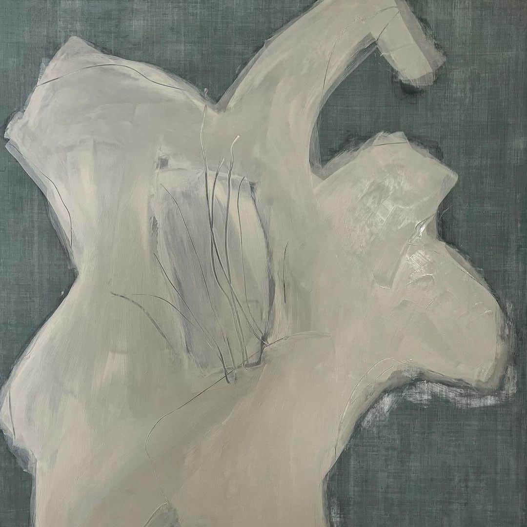 Uzo Hiramatsuのインスタグラム：「Progress #painter #Japan #fukuoka #contemporaryart #painting #drawing #mixedmedia  #flower #flowers」
