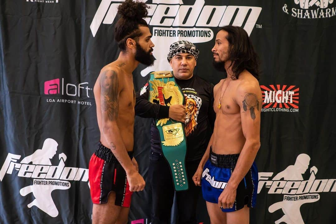 ジョンス さんのインスタグラム写真 - (ジョンス Instagram)「Freedom 18 - Bout #15  PRO SUPER FIGHT 59 KG Super Featherweight Freedom USA Championship  Orlando Ortega vs Sampson Tabbytite . Tickets can be bout at the door. You can order the live ppv on FCLTV.com . Our sponsors are: @rslnt  @smttrans  @southpaw_stitches @pharmacy.of.america . Live ppv on @fightclublive.tv  . #FreedomIsComing #FreedomFighterPromotions #MuayThai #FreedomFighter #FreedomChampion」11月11日 10時31分 - iamoneshot