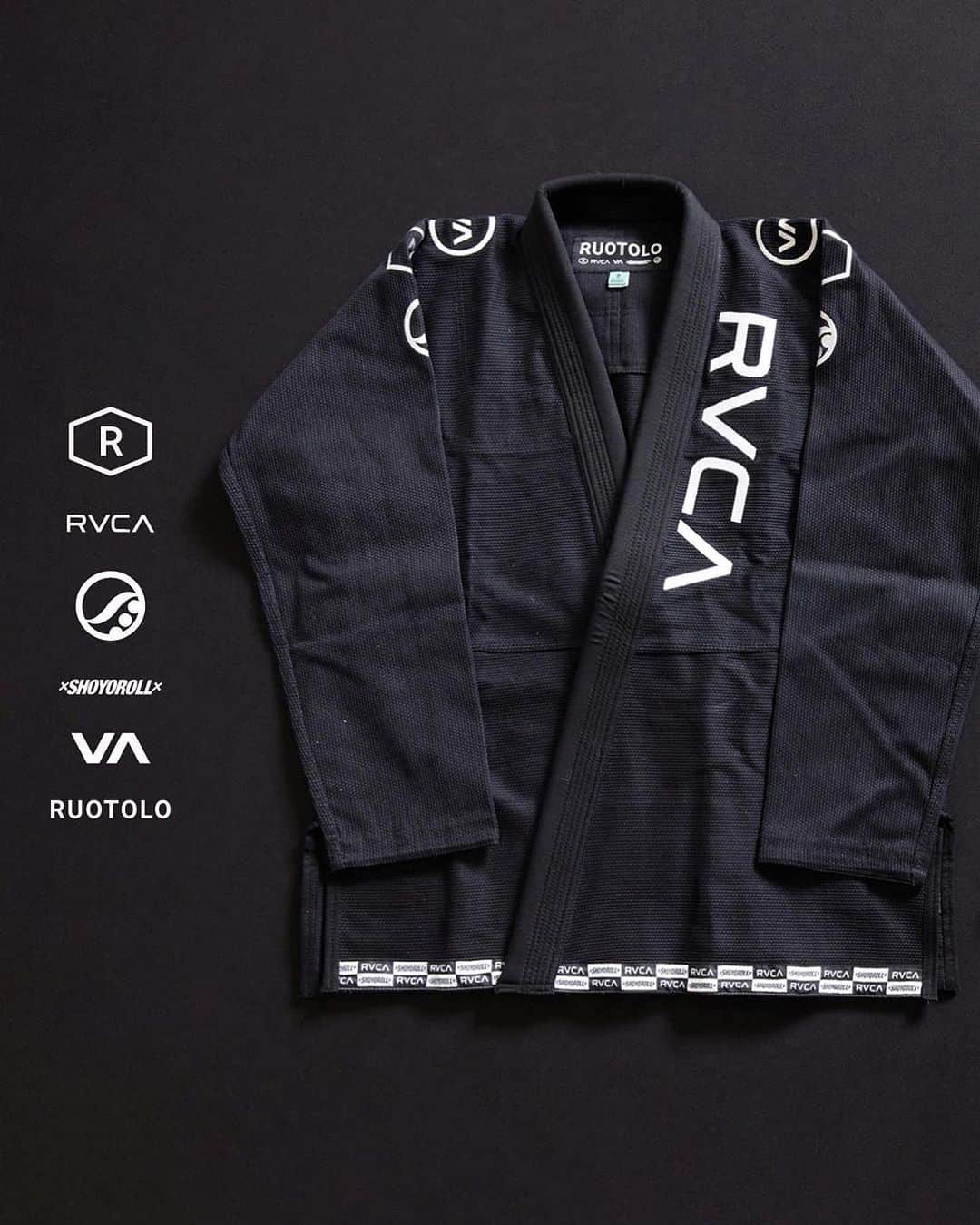 RVCA Japanさんのインスタグラム写真 - (RVCA JapanInstagram)「Signature Ruotolo x RVCA x  Shoyoroll Gi⁠  Professional grade @shoyoroll Gi featuring a 450 GSM Pearl Weave top, 10oz Cotton Canvas pant, and a traditional drawcord waist closure, and signature branding. ⁠ ⁠ A cornerstone of the collection in short supply, available now. ⁠ #RVCAxRuotolo⁠」11月11日 10時32分 - rvcajapan