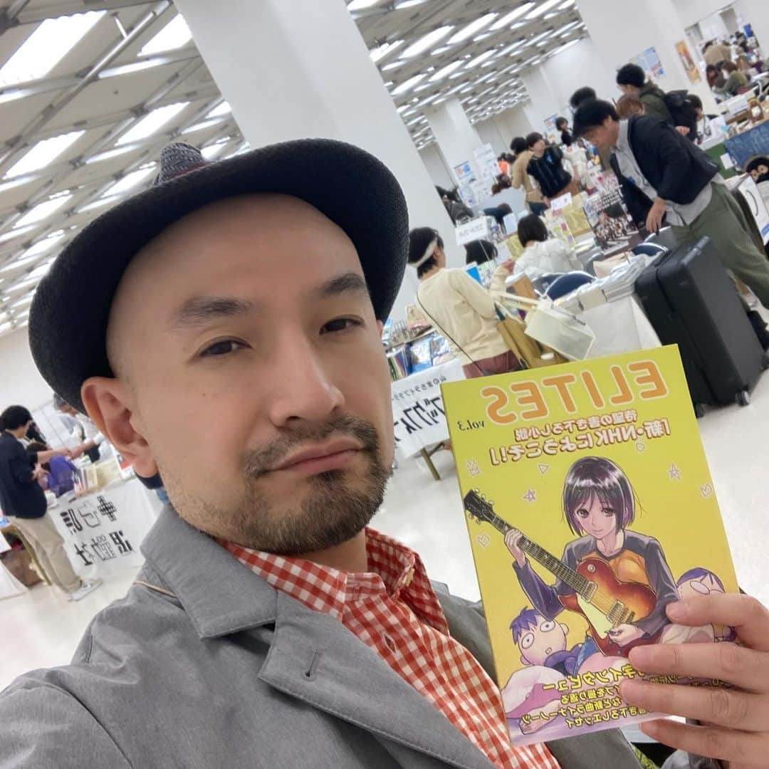滝本竜彦のインスタグラム：「今日は文学フリマ東京で本を売るよー  #文学フリマ東京」