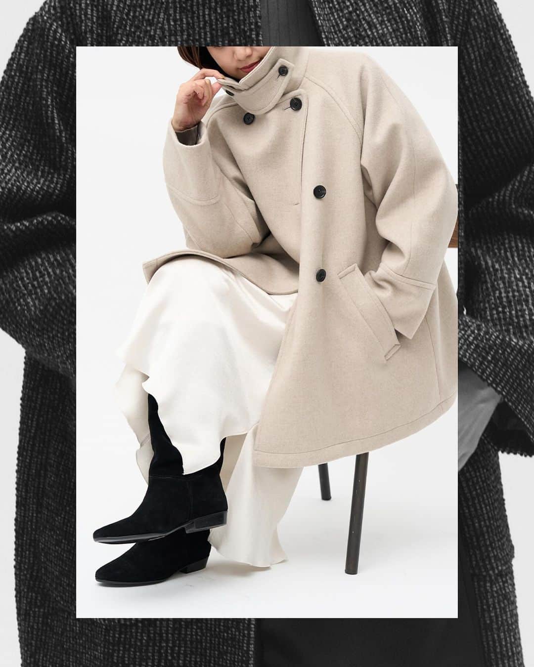 IENAさんのインスタグラム写真 - (IENAInstagram)「COAT GUIDE   IÉNAがこの冬ご提案するコートを一挙ご紹介。 ベーシックで素材にこだわったコートや コーディネートの主役になるコート、 防寒に最適なコートまで 必ず欲しい1着が見つかるはず。　　  ご紹介しきれなかったアイテムは 📖BAYCREWS STOREにて公開中の マガジンで是非ご覧ください✨　 (プロフィール欄のリンクよりご覧頂けます) 　　 ____________    01  　　 二重織シャルムハーフコート ¥52,800(税込) Size:36,38 Color:ブラック,ブラウン,ベージュ,グレー （※グレーは、ルミネ各店とオンラインストアのみのお取り扱いです） No.23020900958040　　 　　　　 　　  02   THE NORTH FACE BELAYER PARKA  ¥64,900 (税込)  Size : XS,S Color :  ベージュ,ブラック No.23020910001330  　　　 03  モッサーダブルフェイスフードコート  ¥72,600(税込)  Size : 36,38 Color : ナチュラル,ネイビー No.23020900124040  ____________ 　　 　　  #iena #iena_23aw #baycrews #baycrewsstore  #fashion #ファッション#秋冬コーデ」11月11日 11時50分 - iena_jp