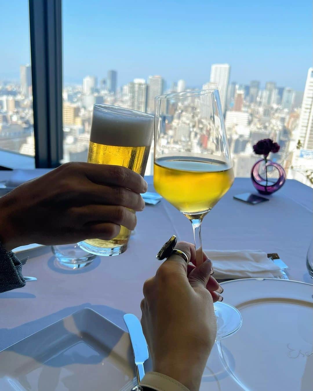 sayoko87さんのインスタグラム写真 - (sayoko87Instagram)「❥ ...  21years wedding anniversary♡ Thank you as always  #weddinganniversary #anniversary #21years #結婚記念日 #記念日 #結婚記念日ランチ」11月11日 12時00分 - sayoko.87