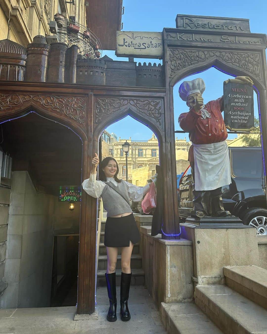 くるみさんのインスタグラム写真 - (くるみInstagram)「アゼルバイジャン最終日🇦🇿街並みが可愛かった🫶」11月11日 17時59分 - kurumikahn