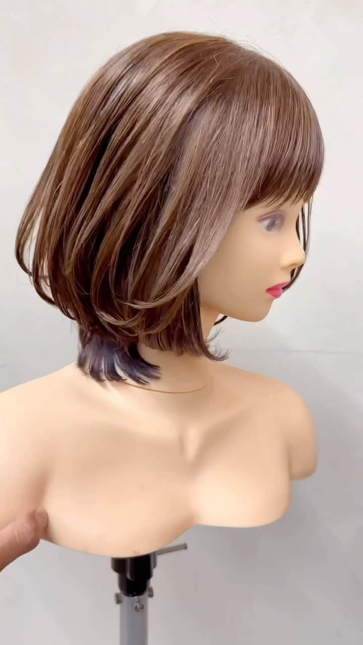 鶴谷和俊のインスタグラム：「ウルフボブ/Cabello Bob de Lobo   Wolf Bob Hair  ▪️使用ハサミ/scissors  JOEWELL FX-PRO Series  #hairtiktok  #hairtok #bob #ボブ #ショートヘア #カット #ヘアカット #ヘアスタイル #髪型 #hair  #haircut #hairstyle #hairstyles #hairstylest #hairstyle #美容師 #Hairdresser #ម៉ាស់ស្រពះ #Thợlàmtóc #हेयरड्रेसर #Peluquero #미용사 #美发师 #Coiffeur #peinado #joewellscissorspr」