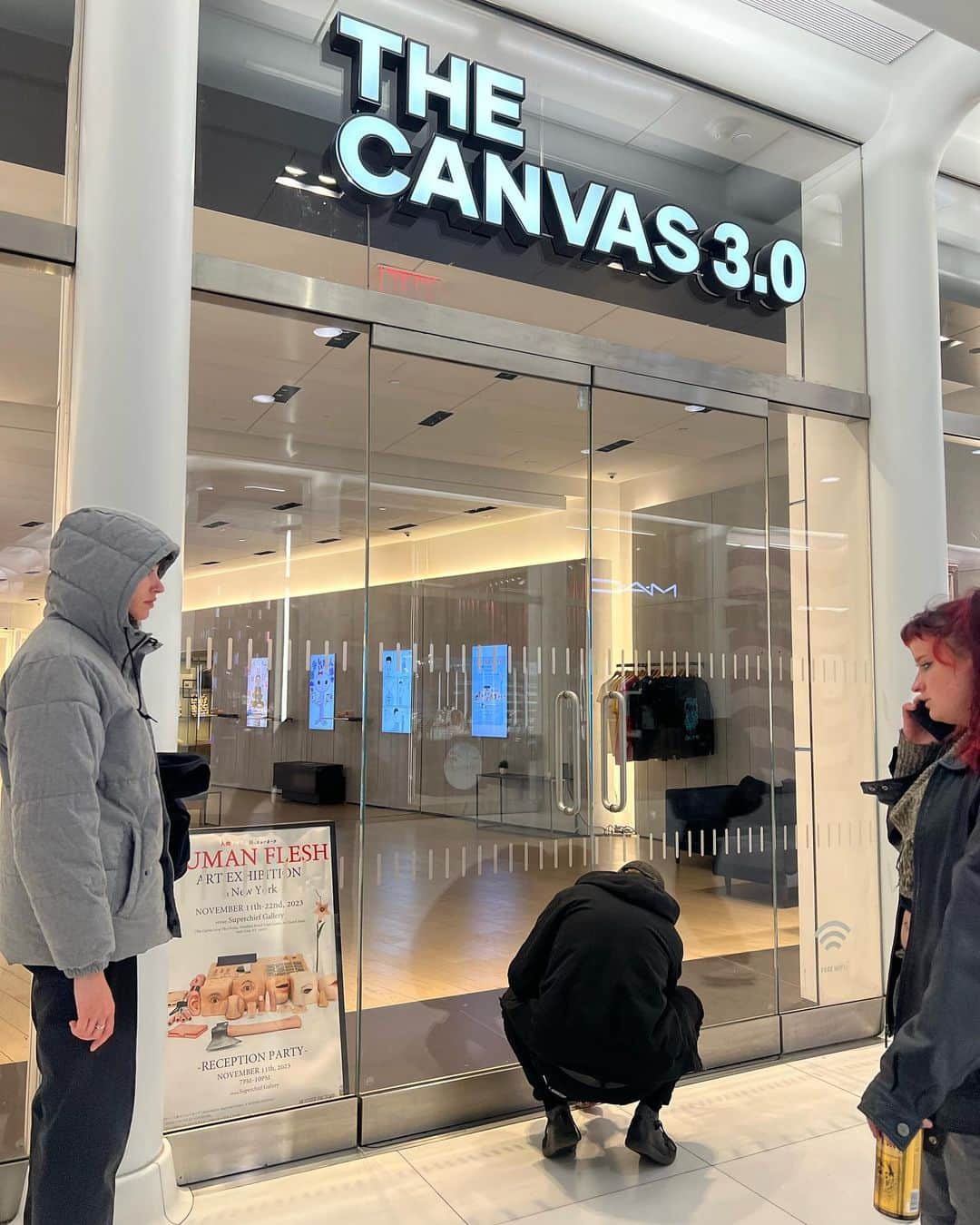 dooooさんのインスタグラム写真 - (dooooInstagram)「"Human Flesh Art Exhibition in NY" November 11th-22nd, 2023 venue: Superchief Gallery (The Canvas 3.0 at The oculus, Westfield World Trade Center, 50 Church Street, New York, NY 10007)」11月11日 12時36分 - doooo_cds