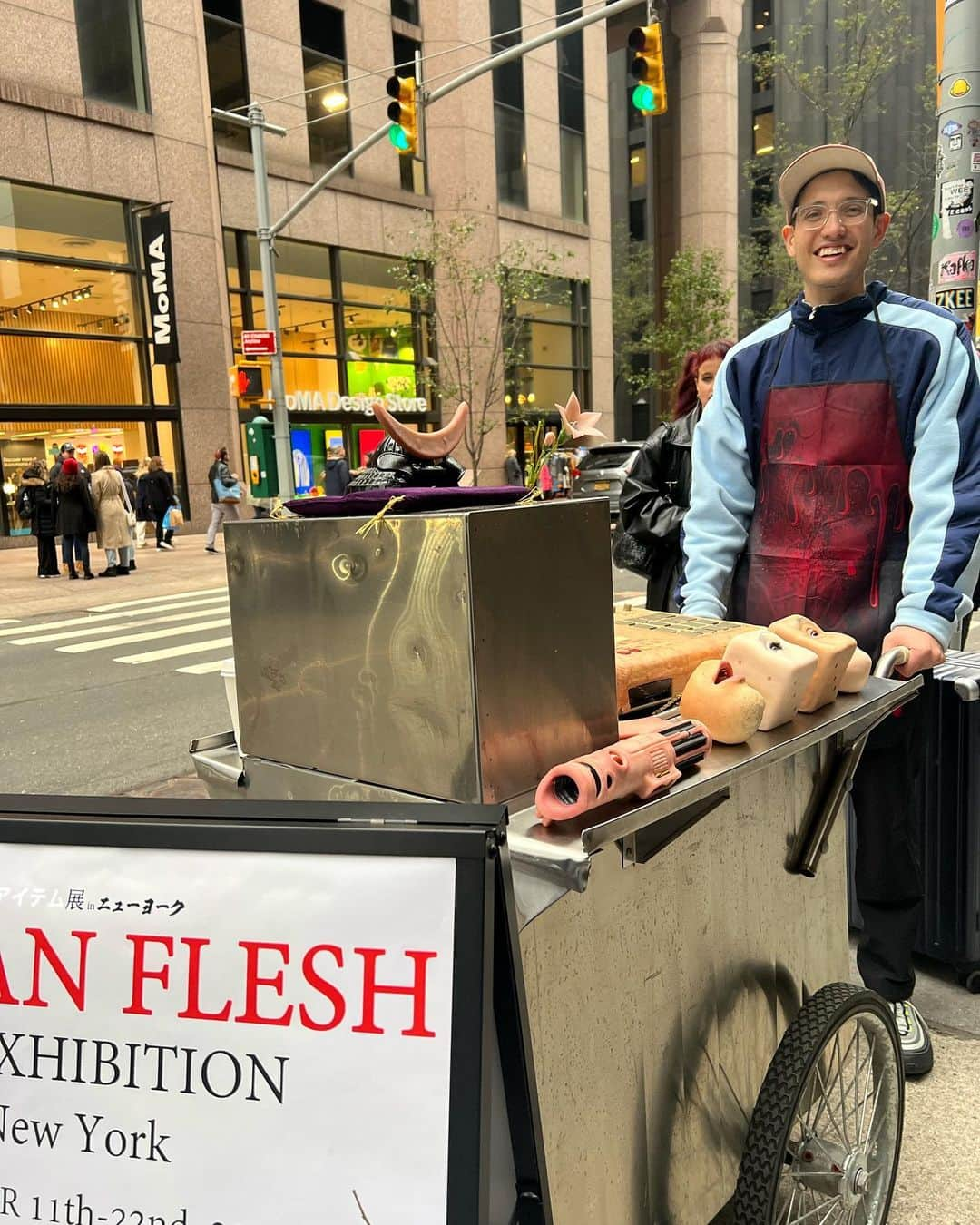 dooooさんのインスタグラム写真 - (dooooInstagram)「"Human Flesh Art Exhibition in NY" November 11th-22nd, 2023 venue: Superchief Gallery (The Canvas 3.0 at The oculus, Westfield World Trade Center, 50 Church Street, New York, NY 10007)」11月11日 12時36分 - doooo_cds