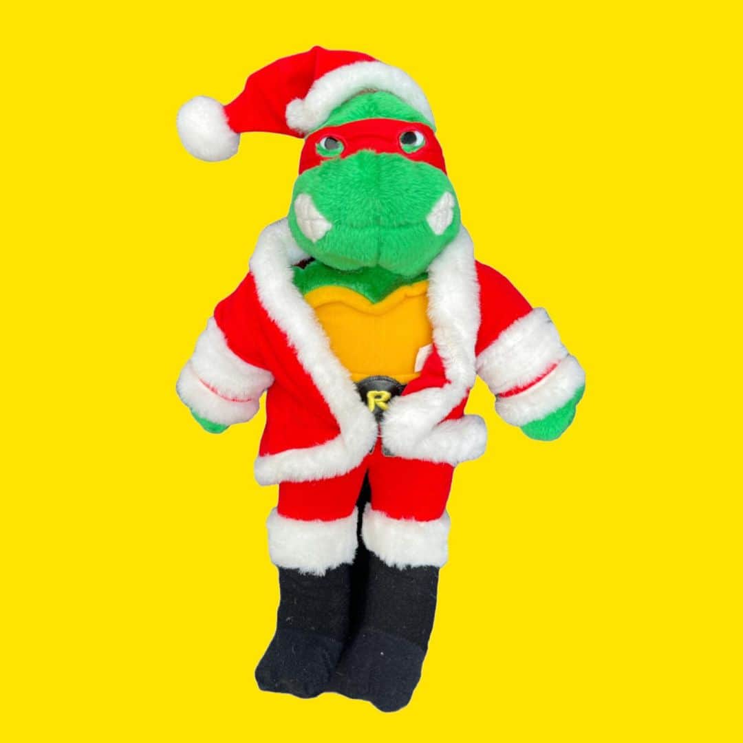 おもちゃやSPIRALのインスタグラム：「1989年 TEENNAGE MUTANT NINJA TURTLES サンタクロース RAPHAEL 入荷しました⭐️」