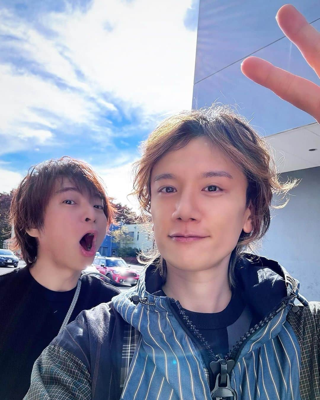 KENNさんのインスタグラム写真 - (KENNInstagram)「栃木県作新学院大学のトークショー登壇！ 2人で楽しいトークでした！  本日次は東京女子大学に向かいます！！ お楽しみに！   #柿原徹也 #作新学院大学 #栃木県 #東京女子大学 #KENN #声優」11月11日 14時12分 - kennu324