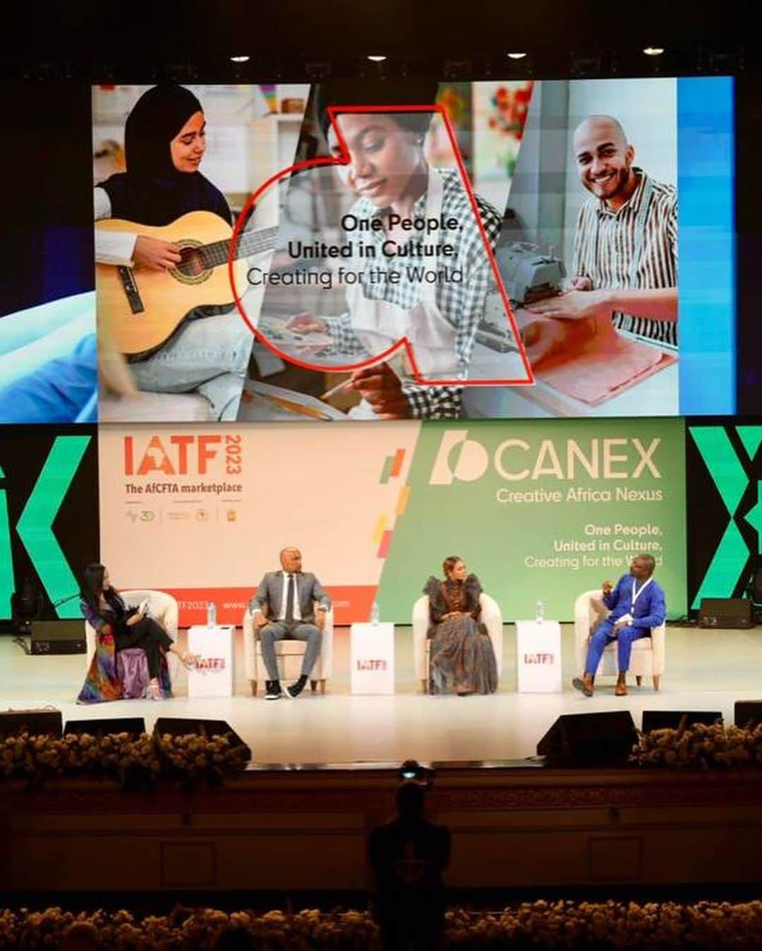 ボリス・コジョーさんのインスタグラム写真 - (ボリス・コジョーInstagram)「Pleased to speak at #CANEX at #IATF2023 and connect with talented creative innovators working hard to expand opportunities in African creative and cultural industries. Thank you to my friend President Oramah and @afreximbankofficial for having me.」11月11日 14時48分 - boriskodjoe