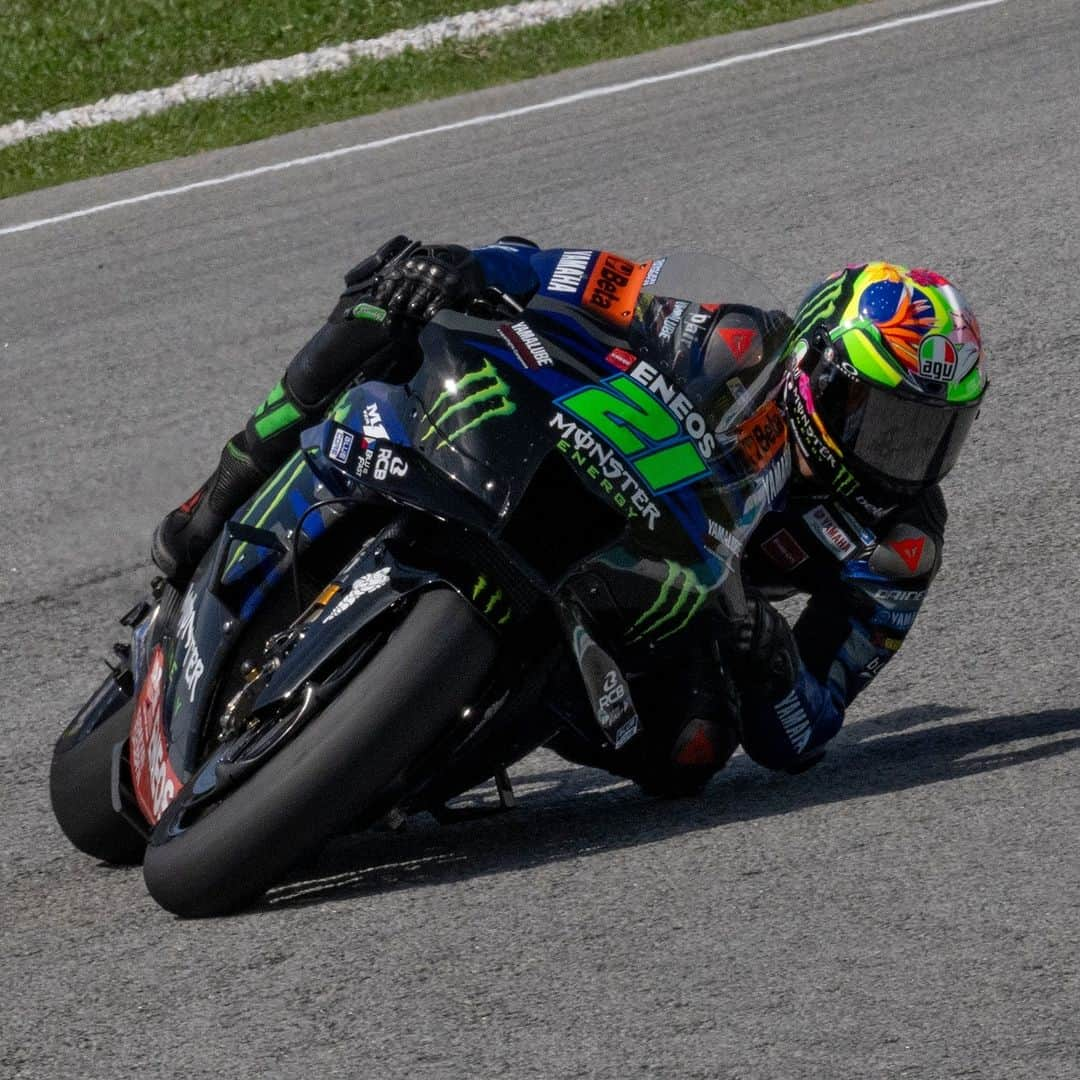 YamahaMotoGPのインスタグラム：「💬 @frankymorbido, Grand Prix of Malaysia - Qualifying Result - 15th:  "We were very quick today, but unfortunately in Q1 I couldn’t go through to Q2. It’s a thing that comes from yesterday when I missed the top 10 by 0.084s, and I paid the price today. But, anyway, we will try to do a good job in today’s Sprint and tomorrow’s Race."  #MonsterYamaha | #MotoGP | #MalaysianGP」