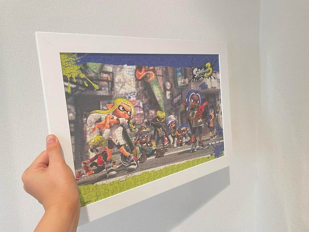 藤井由依さんのインスタグラム写真 - (藤井由依Instagram)「.  休日の過ごし方、 インドア極めてます。   #splatoon   #パズル」11月11日 15時57分 - fujii_yui_777