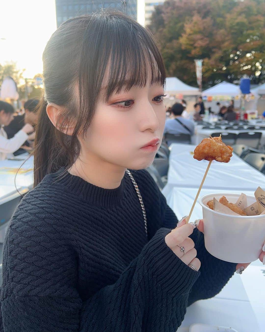 石飛恵里花のインスタグラム：「. たまたま出会った北海道フェア❄️」