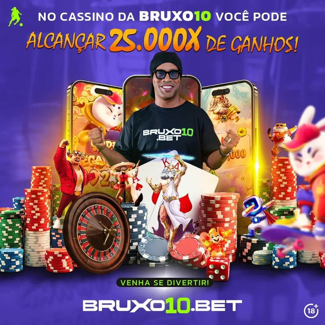 ロナウジーニョのインスタグラム：「Na Casa do Bruxo o cassino é o lugar onde os sonhos se tornam realidade! 🎰✨  Com chances incríveis, você pode conquistar até 25.000x de ganhos em nossos jogos emocionantes. 🌟  Viva a experiência única com a Bruxo10! 💸🧙🏿‍♂️  #cassino #bruxo10 #bruxo10bet」