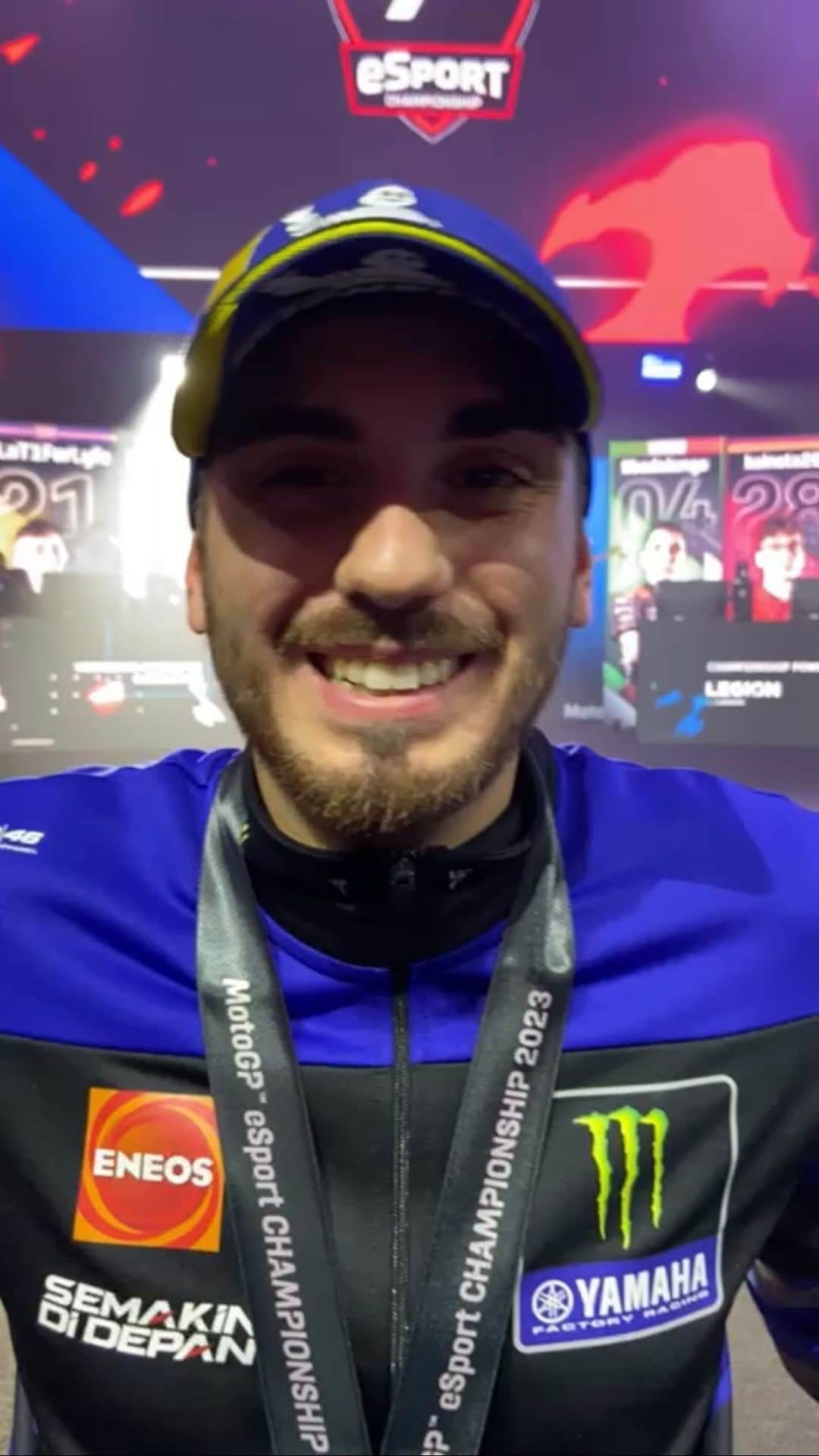 YamahaMotoGPのインスタグラム：「2023 @motogpesport Vice Champion @trast73 shares his thoughts after that hard-fought finale 🗣️🎦  #MonsterYamaha | #MotoGPeSport | #73Trast | #Trastevere73 | #Gaming」