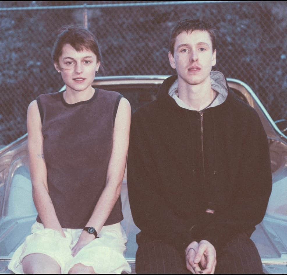ブリット・マーリングのインスタグラム：「I cannot wait for you to meet these two characters — Darby and Bill — amateur sleuths played by two astonishing actors @emmalouisecorrin and @harrisdickinson . Their talent is wild and their commitment ferocious.  They are the heartbeat of A MURDER AT THE END OF THE WORLD … Coming to you nov 14 on @hulu // from @fxnetworks」