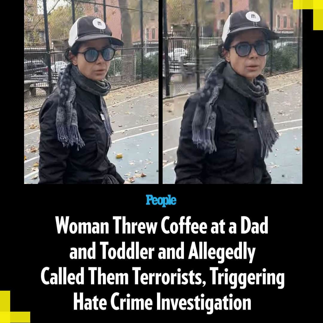 People Magazineのインスタグラム：「The NYPD are asking for the public's help identifying a woman, who allegedly accosted a Brooklyn dad and his 18-month-old son at a playground on Nov. 7, throwing her cellphone and a cup of hot coffee at them and allegedly asking if they were "terrorists."  The NYPD confirmed to PEOPLE the investigation was ongoing. Tap our bio link to read the full story. | 📷: Courtesy of the NYPD」