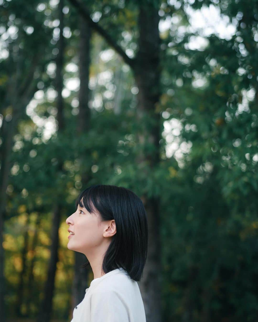 生越千晴のインスタグラム：「🌲 𓂃  photo @hamadahideaki」