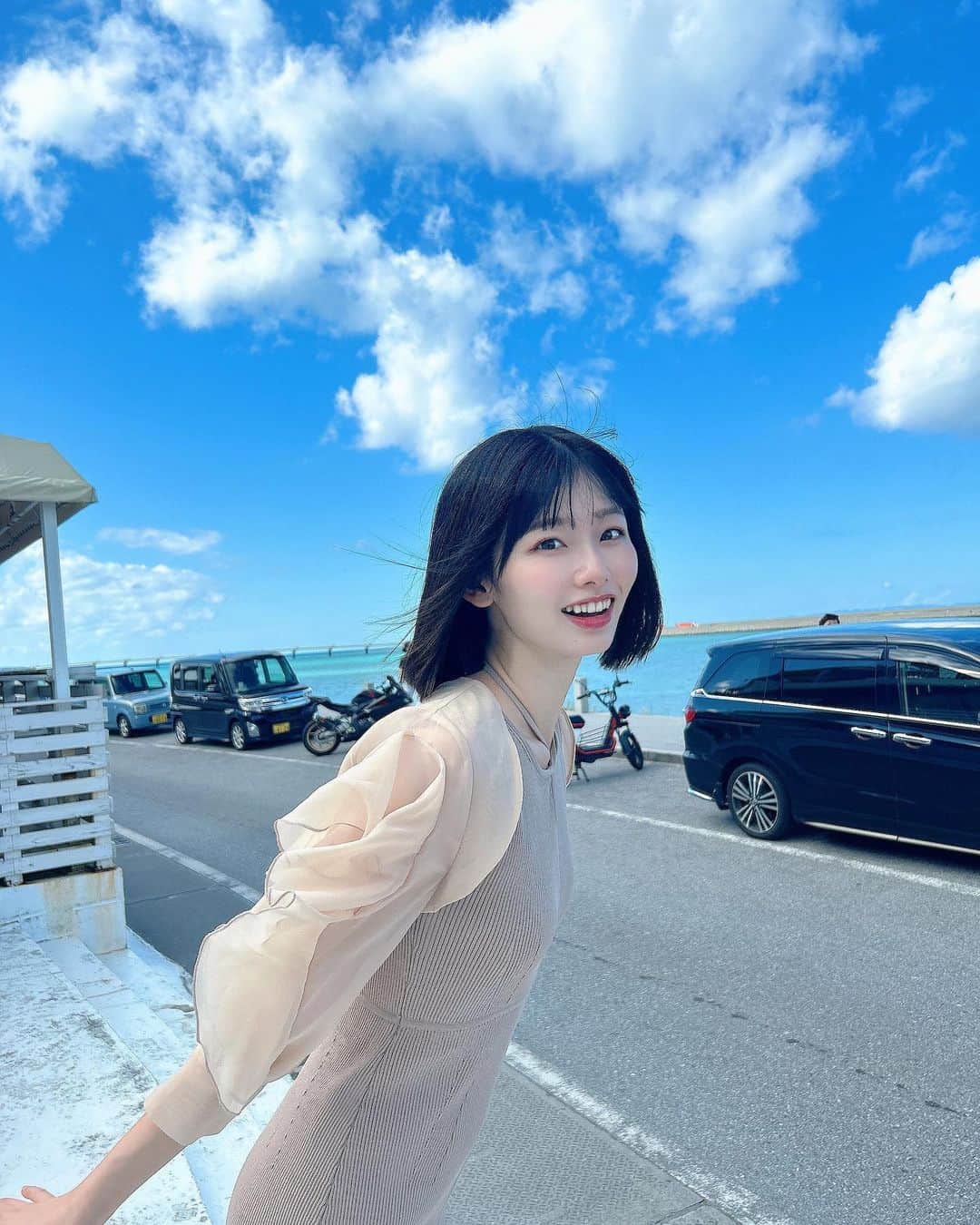 浅井七海のインスタグラム：「. 沖縄旅行🌴🌺✈ Okinawa trip  #沖縄旅行 #旅行 #海 #沖縄」
