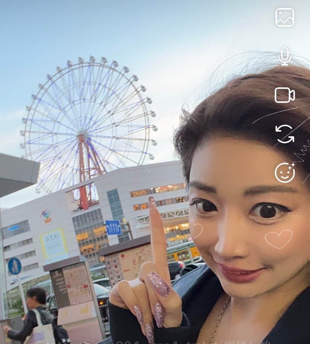 阿部未歩のインスタグラム：「鹿児島ありがとう🎡明日はCORE21南宮崎店にいくよ‼️朝からよろしくお願いします💛🎰」