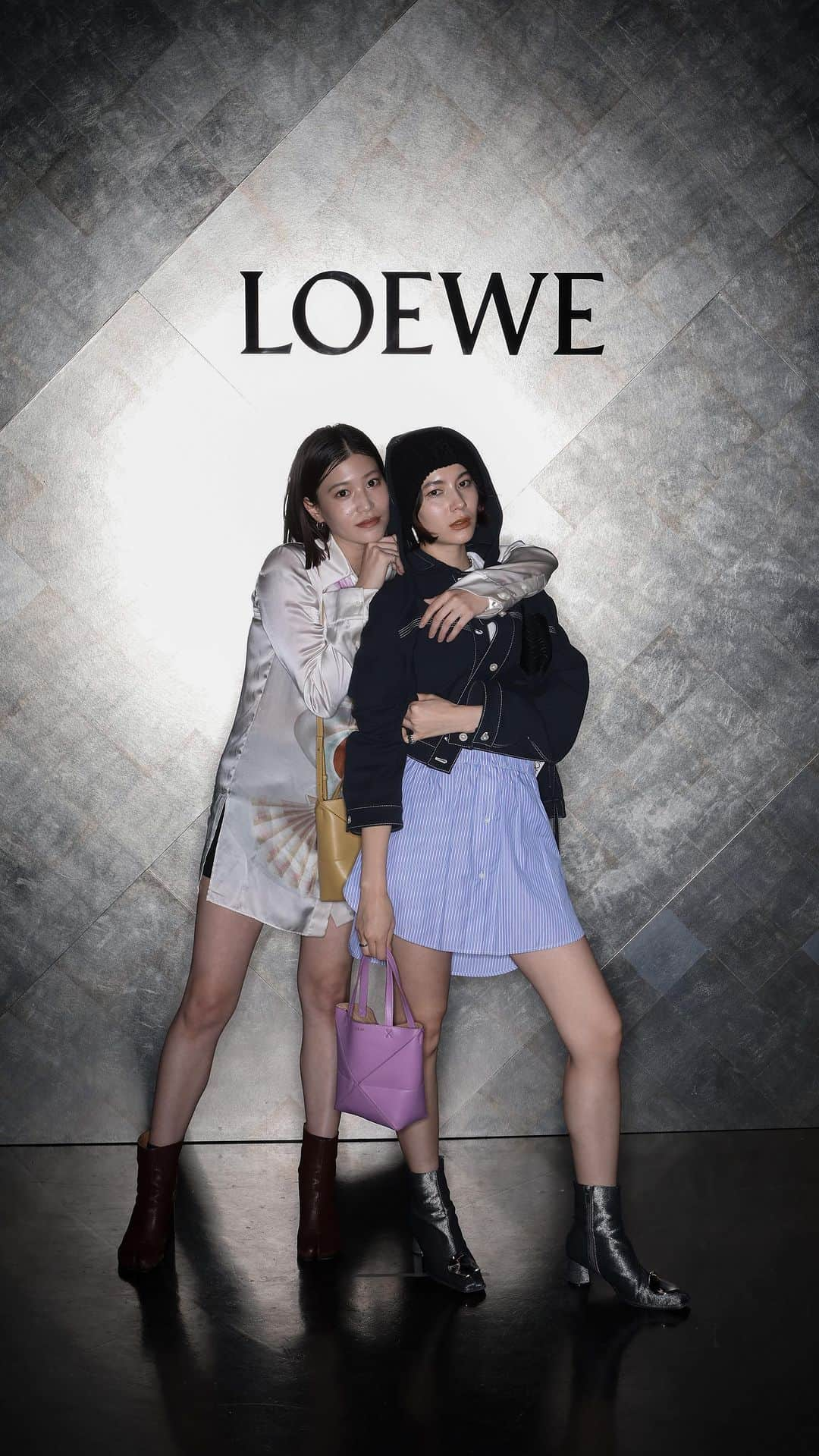 マリークレアのインスタグラム：「* LOEWE🤍 with @umino_hasegawa  * #loewe」