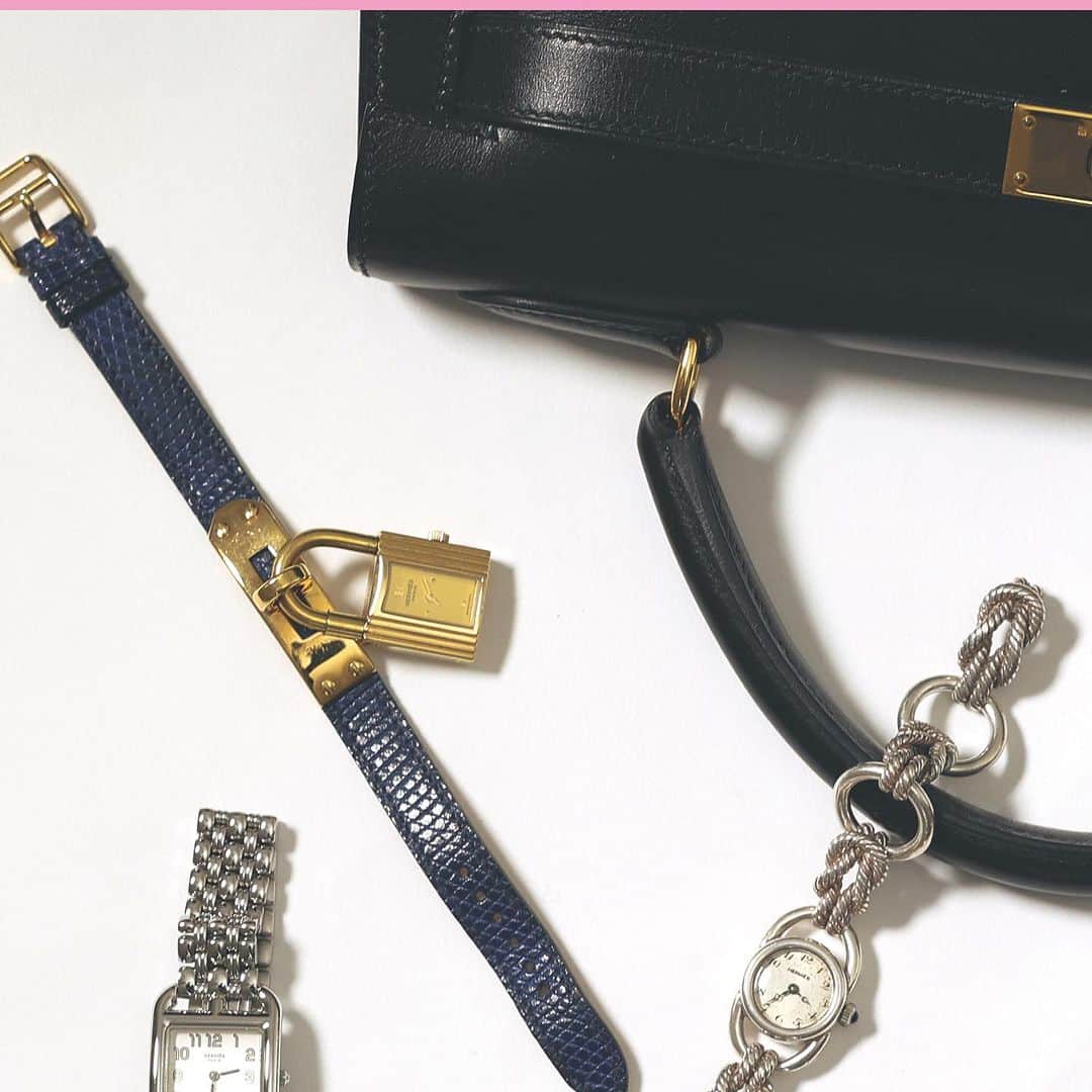 のインスタグラム：「IKEBUKURO!!! VINTAGE HERMES &VINTAGE CHANEL NEW STOCK!!!  HIROB池袋店にヴィンテージエルメスのバッグや時計、 ヴィンテージシャネルのマトラッセが沢山届きました。 週末は是非池袋店へ☆  03-5954-8101  さらに、 LUMINE CARD 10%OFF  CAMPAIGN 開催中！！！ 11月9日(木)～11月15日(水)の期間中、ルミネ・ニュウマンでのお買い物でルミネカードでお買い上げ頂くと10％オフでお買い求めいただけます！ 是非この機会にルミネ各店へお越しください。  【ルミネ・ニュウマン店】 大宮店、横浜店、有楽町店、北千住店、池袋店、新宿ルミネ店、ニュウマン新宿店  #hirob #baycrews #vintagewatch #vintageaccessories #vintagehermes #vintagechanel  @baycrews」